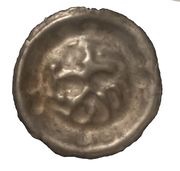 Denier Bracteate - Henry "the Admirable" and Albrecht "the Fat" reverse image