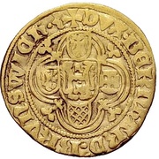 1 Goldgulden - Bernhard, Germany, 1427 reverse image