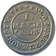 Mariengroschen Ernest August, Germany, 1682-1688 reverse image