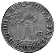 12 Mariengroschen - John Frederick obverse image
