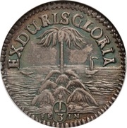 ⅓ Thaler - John Frederick, Germany, 1676 reverse image