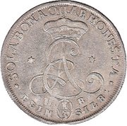 ⅓ Thaler - Ernest August obverse image