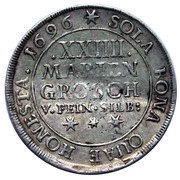 24 Mariengroschen - Ernest August, Germany, 1693-1698 reverse image