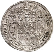 1 Thaler - George William obverse image