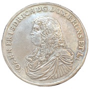 1 Thaler - John Frederick obverse image