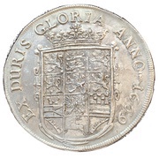 1 Thaler - John Frederick, Germany, 1669-1671 reverse image