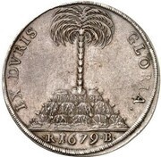 1 Thaler - John Frederick, Germany, 1679 reverse image