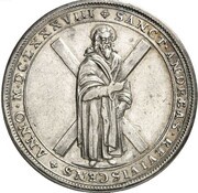 1 Thaler - Ernest August Harz - Ausbeute, Germany, 1688 reverse image