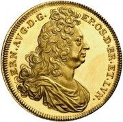 1 Thaler - Ernest August Gold pattern strike obverse image