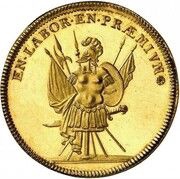 1 Thaler - Ernest August Gold pattern strike, Germany, 1691 reverse image