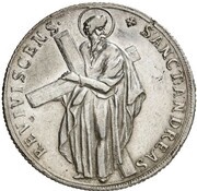 1 Thaler - Ernest August Harz - Ausbeute, Germany, 1691 reverse image