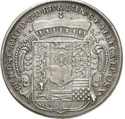 1 Thaler - Ernest August Harz - Ausbeute obverse image