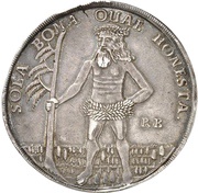 1 Thaler - Ernest August, Germany, 1697 reverse image