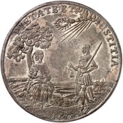 1¼ Thaler - George William, Germany, 1664 reverse image