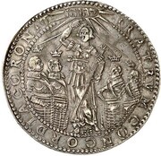2 Thalers - George Löser, Germany, 1634 reverse image