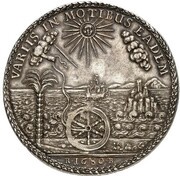 2 Thalers - Ernest August Bischof of Osnabrück, Germany, 1680 reverse image