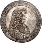 3 Thalers - John Frederick Death obverse image