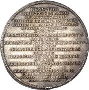 3 Thalers - John Frederick Death, Germany, 1679 reverse image