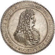 3 Thalers - Ernest August of Osnabrück obverse image