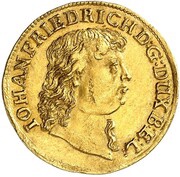 1 Ducat - John Frederick obverse image