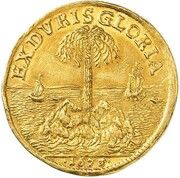 1 Ducat - John Frederick, Germany, 1675 reverse image