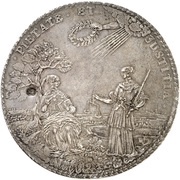 4 Thalers - George William, Germany, 1661 reverse image