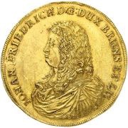 10 Ducats - John Frederick obverse image