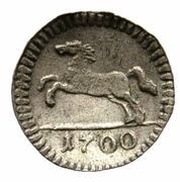 1 Pfennig - George Louis obverse image
