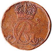1 Pfennig - George Louis obverse image