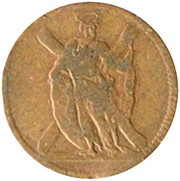 1 Pfenning - George I obverse image