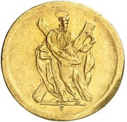 1 Pfenning - George II Mining Gold Pattern obverse image