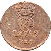 1 Pfenning - George III obverse image