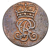 1½ Pfenning - George III obverse image