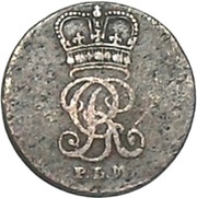 2 Pfenning - George III obverse image