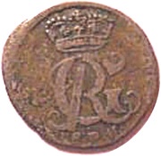 4 Pfenning - George II obverse image