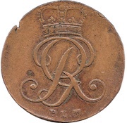 4 Pfenning - George III obverse image