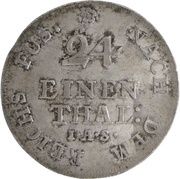 1⁄24 Thaler - George III, Germany, 1760-1769 reverse image