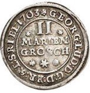 2 Mariengroschen - George Louis obverse image