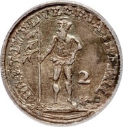 2 Mariengroschen - George II, Germany, 1730-1760 reverse image