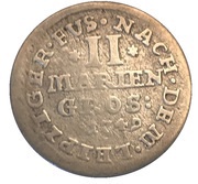 2 Mariengroschen - George II, Germany, 1741-1760 reverse image