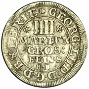 4 Mariengroschen - George Louis obverse image