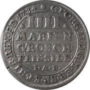 4 Mariengroschen - George II obverse image