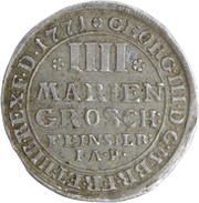 4 Mariengroschen - George III obverse image