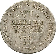 6 Mariengroschen - George Louis obverse image