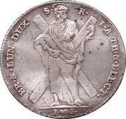 ⅙ Thaler - George III ⅙ Ausbeutetaler, Germany, 1761-1790 reverse image