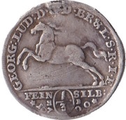 ⅓ Thaler - George Louis obverse image