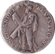 ⅓ Thaler - George Louis, Germany, 1699-1700 reverse image