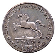 ⅓ Thaler - George Louis obverse image