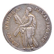 ⅓ Thaler - George Louis, Germany, 1702 reverse image