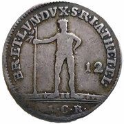 ⅓ Thaler - George III, Germany, 1762-1784 reverse image